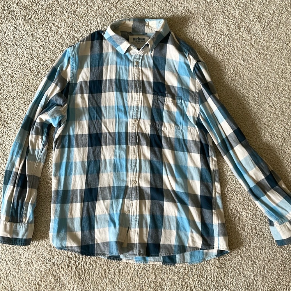 Urban pipeline men’s flannel